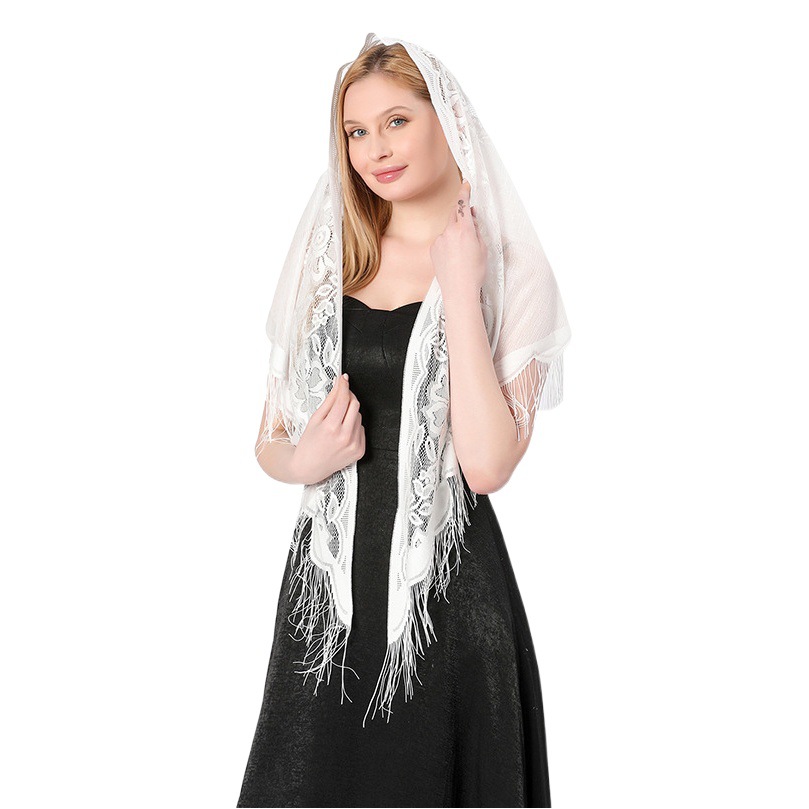 New Style Lace Shawl Lace Triangle Shawl Bride Bridesmaid Wedding Dress Banquet Shawl Triangle Women