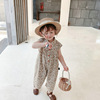 Summer children's overall, bodysuit for leisure, Korean style, western style