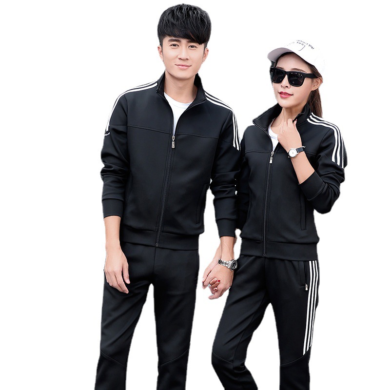 2022 nuevo traje de pareja de deportes otoño uniforme escolar de manga larga estudiante de escuela secundaria uniforme de clase deportiva uniforme de equipo fábrica al por mayor