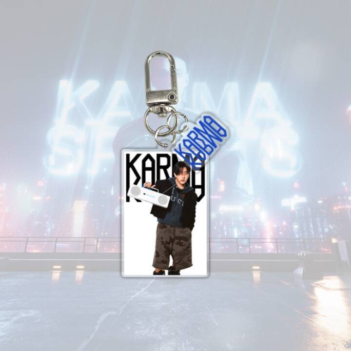 25年 STRAY KIDS KARMA 亚克力钥匙扣挂件SKZ钥匙扣明星周边|undefined