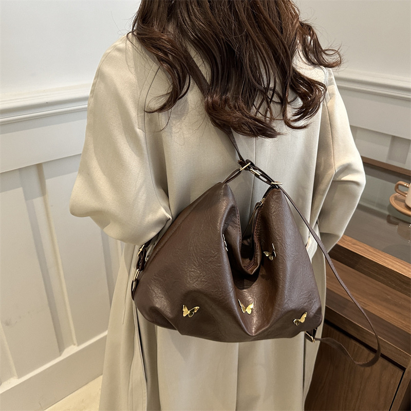 Tote Bags para mujeres 2024 nueva mochila de viaje de gran capacidad retro ocio de tendencia callejera mochila de viaje ligera