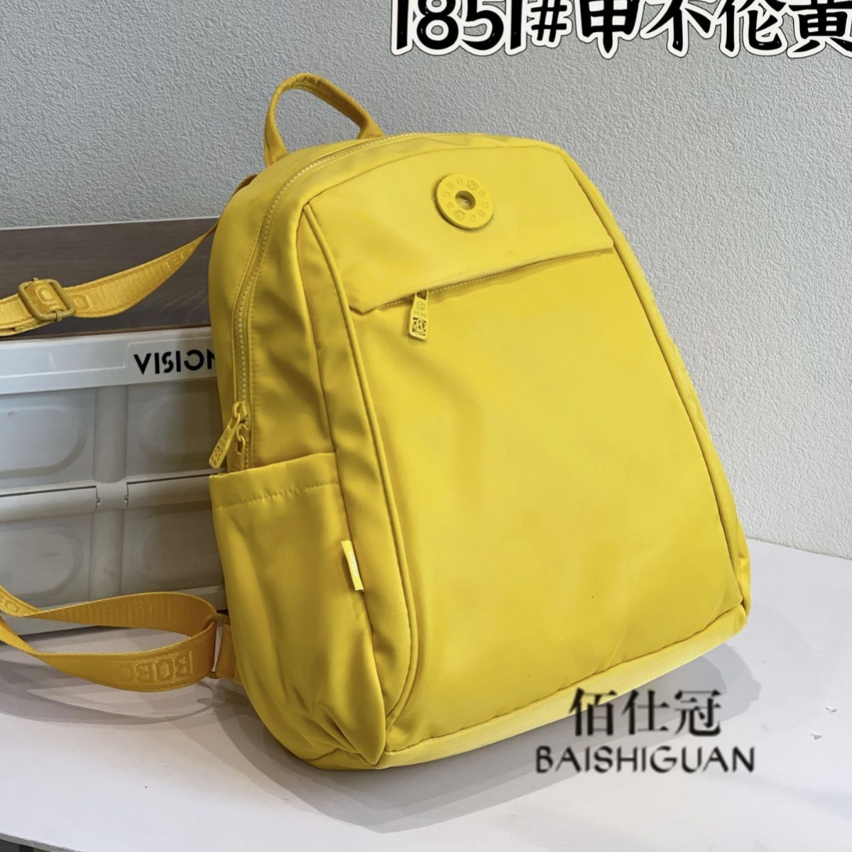 2024 새로운 배낭 가방 대용량 간단한 패션 어깨 가방 국경 여성 가방 지원 세대