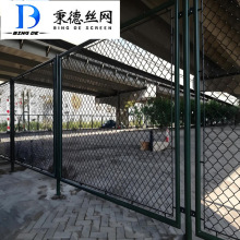 水站外围防护隔离栏 引水口保护使用编织网隔离栅 涂塑镀塑铁丝网