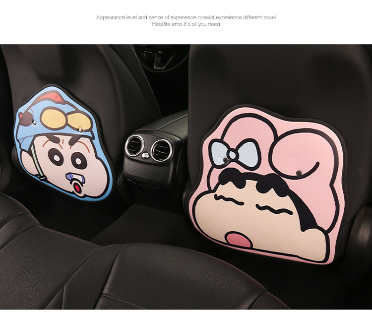 Car Anti-Kick Pad Cartoon Cute Children's Seat Back Anti-Scratch Pad Universal Decorative Rear Seat Anti-Kick Pad Xiaoxin Cross-Border Export