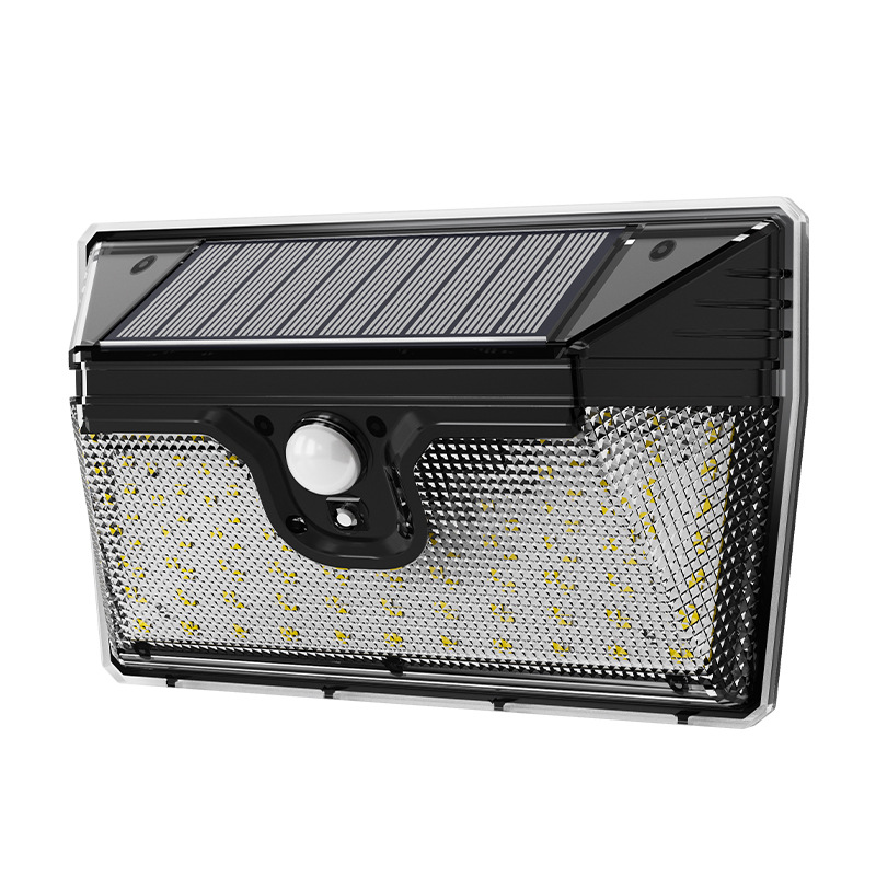 Caliente solar lámpara de pared al aire libre 100led lámpara de pared al aire libre iluminación patio impermeable Cuerpo Humano inducción lámpara de pasillo