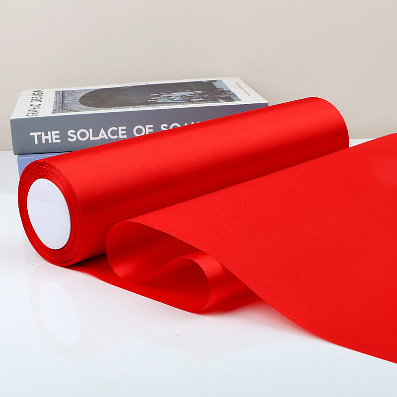 Cinta roja Cinta embalaje de regalo cinta de hornear boda Cinta Roja cinta Cinta Roja coche Cinta Roja tira de tela