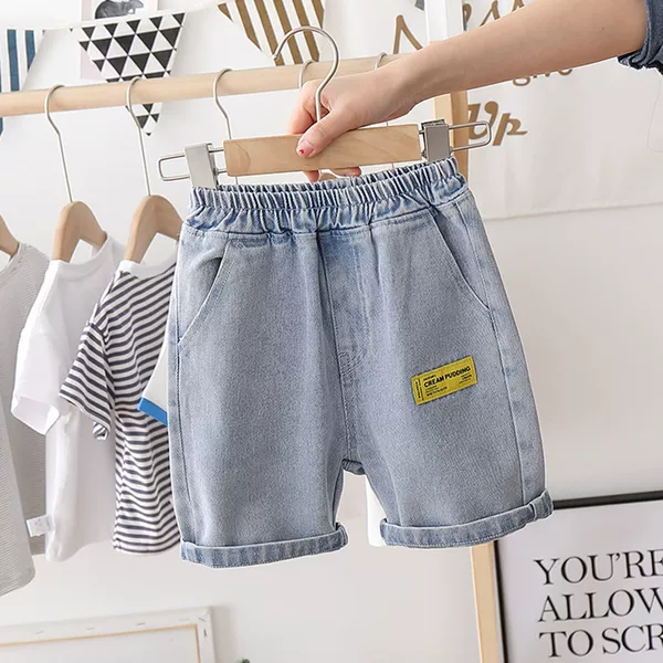 Boys Denim Capri Pants