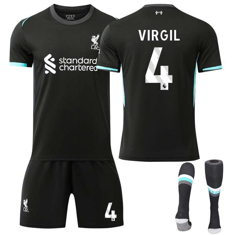 2425 Liverpool fuera de casa 11 Salah camiseta set 66 Arnold 3 Endo Air 9 Firmino camiseta de fútbol