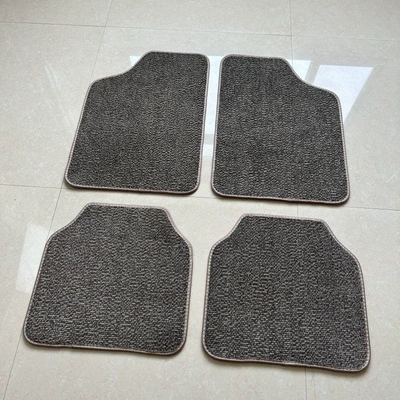mats, velvet fabric | Universal Foot Pad - brownish-brown-thickened-four-piece-set-45kg