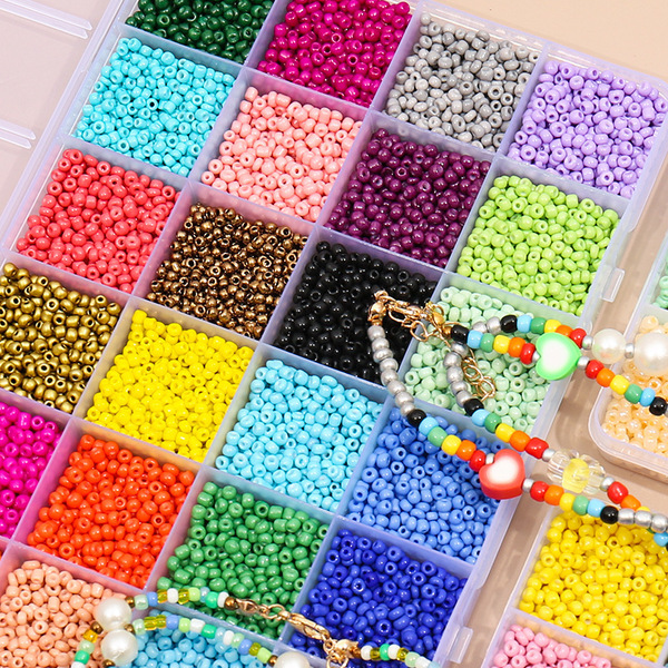 Acrylic beads with letters
