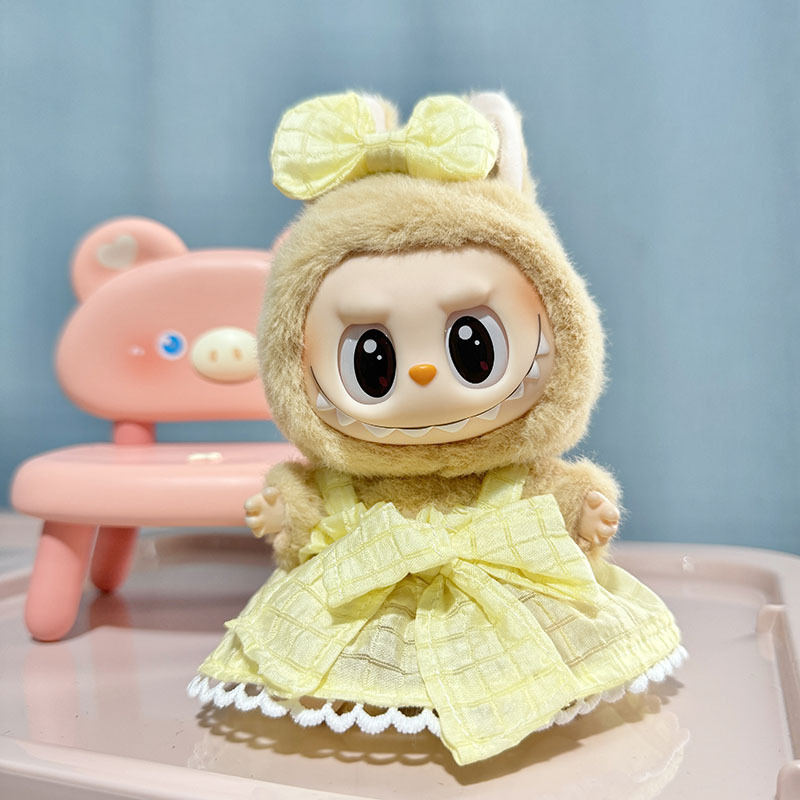 服のみ】第二世代ブラインドボックス ラブブ服 エポキシ樹脂製顔飾り ラブブ シットシットパーティーシリーズ ベビー服 可愛い|undefined