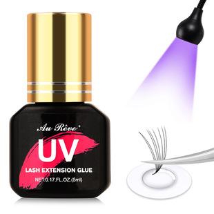 Uv Eyelash Glue Beauty Eyelash Shop Is Strong, Hypoallergenic, Non-Irritating, One Second Antifreeze, Odorless, Light Curing Eyelash Glue