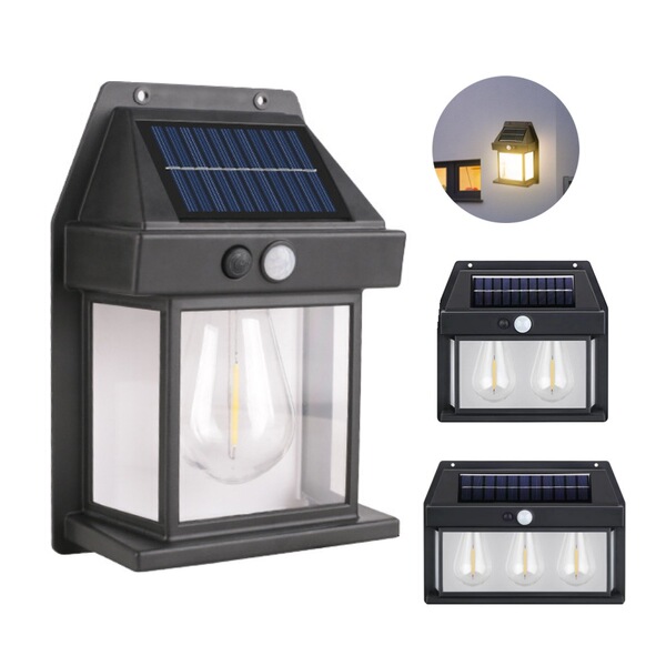 Travel bulb solar-powered for gazebo