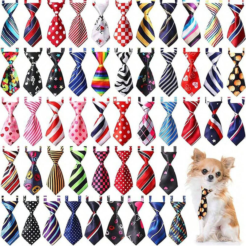 New Pet Tie Dog and Cat Collar Accessories Collar Christmas Halloween Cat and Dog Factory Cat