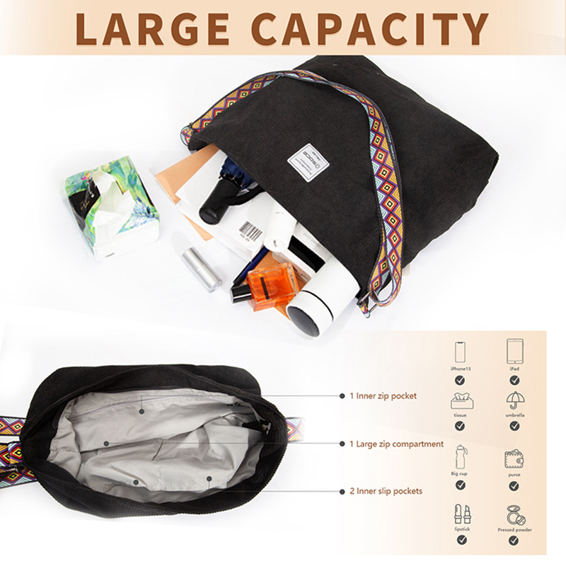 Women's Shoulder Tote Bag For Commuting Travel And Daily Use_voghion.com