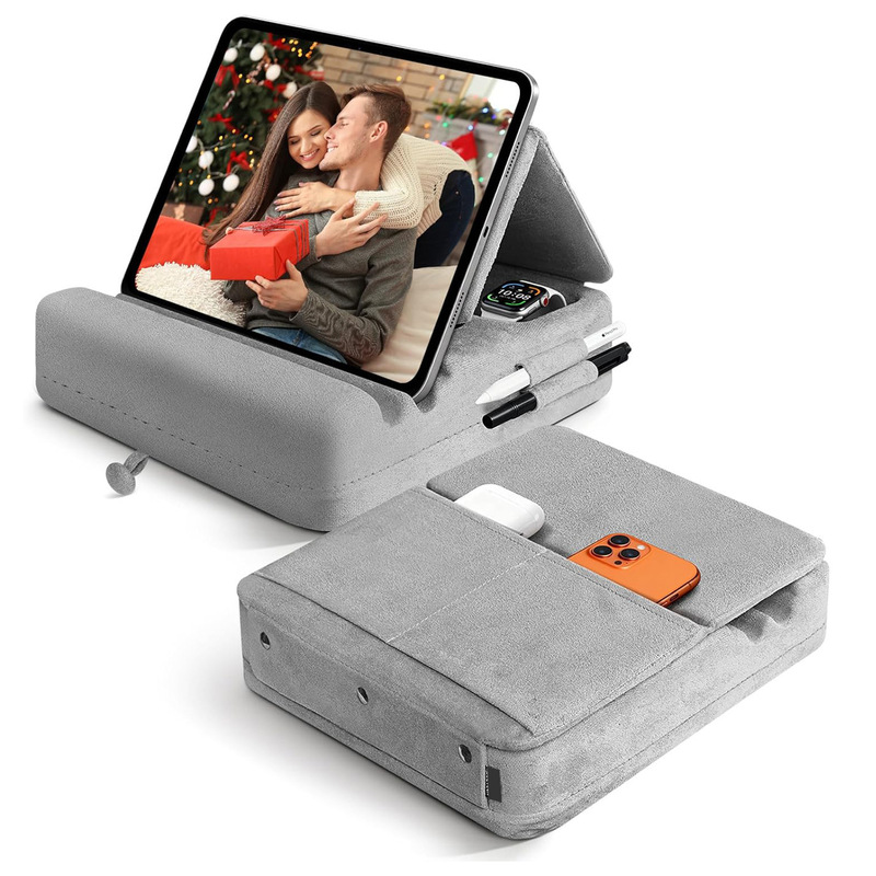 Lazy person's phone stand pillow, tablet desktop reading soft pillow, adjustable pillow suitable for use on the lap Lazy person's phone stand pillow, tablet desktop reading soft pillow, adjustable pillow suitable for use on the lap