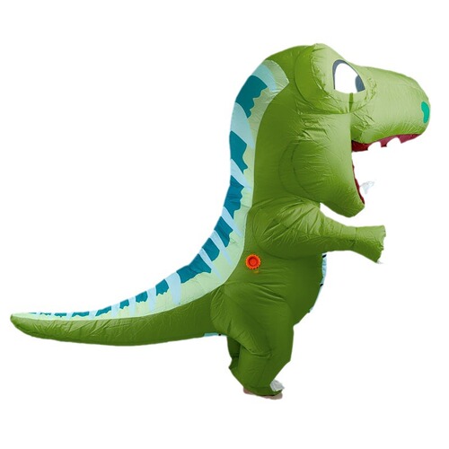 Cross-border riding dinosaur doll costume animal mount skeleton dinosaur toy ribs dragon big mouth dinosaur inflatable clothes