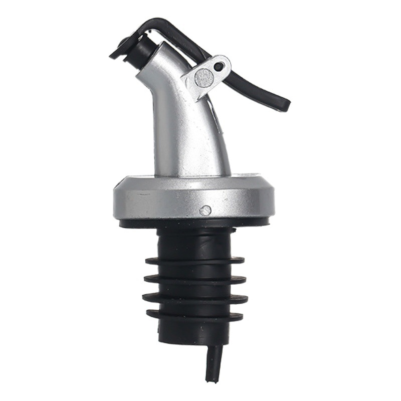 Oil Spout Oil Pot Lid Plastic Oil Spout Leak-Proof Automatic Opening and Closing Kitchen Soy Sauce Vinegar Bottle Stopper Oil Pourer Wholesale
