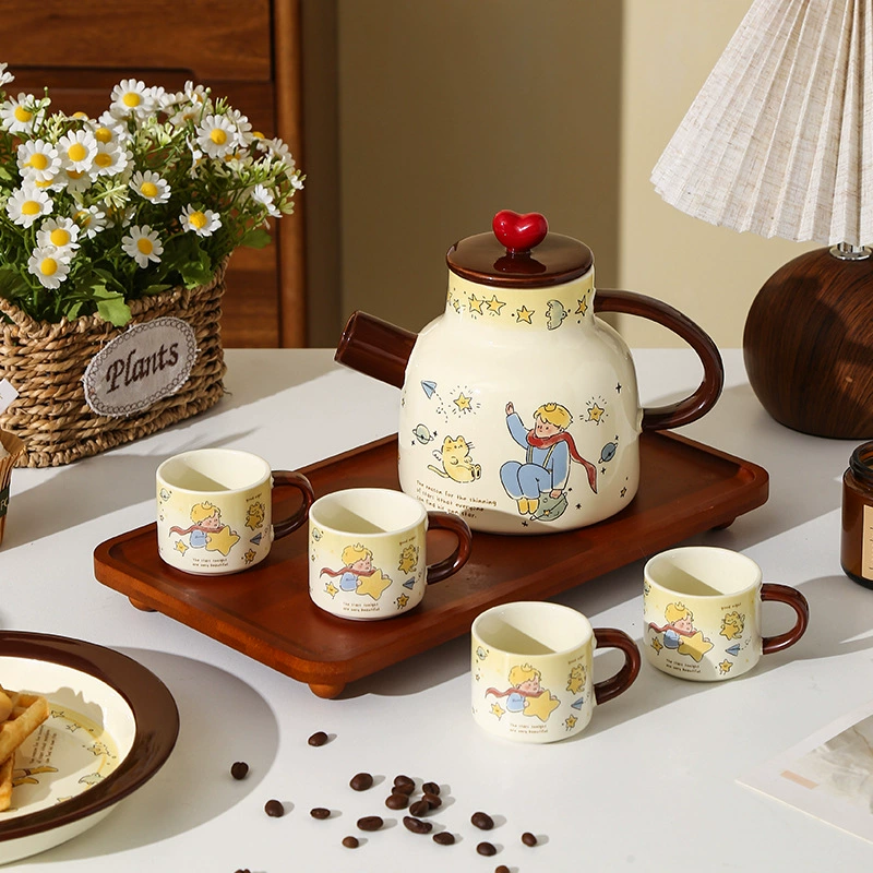 Ceramic tableware (Star Prince) high-quality coffee set, assorted pieces and gift options