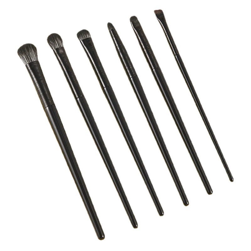 Кисть для макияжа глаз Cangzhou мягкие волосы кисть для теней для век 6 Костюм Макияж глаз лежащий Шелкопряд подводка для глаз лезвие детали для глаз маленький размер