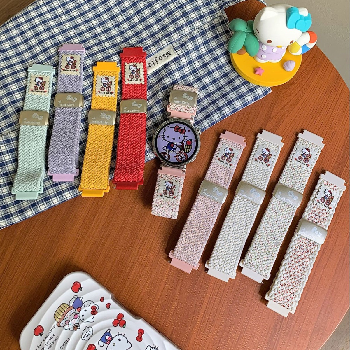 Kitten Cycling Watch Strap Suitable for Huawei Watch8910/Gt4/Gt5/Fit3 Watch Strap Honor Watch Strap