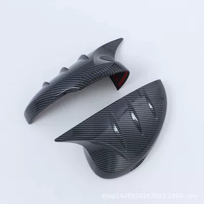 mirror bright cover decoration, Şüşə kənarı xromları/moldingləri - horn-high-matchcarbon-fiber-l