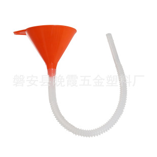 Lender guide tube funnel car motorcycle oil filling funnel plastic funnel foreign trade supply
