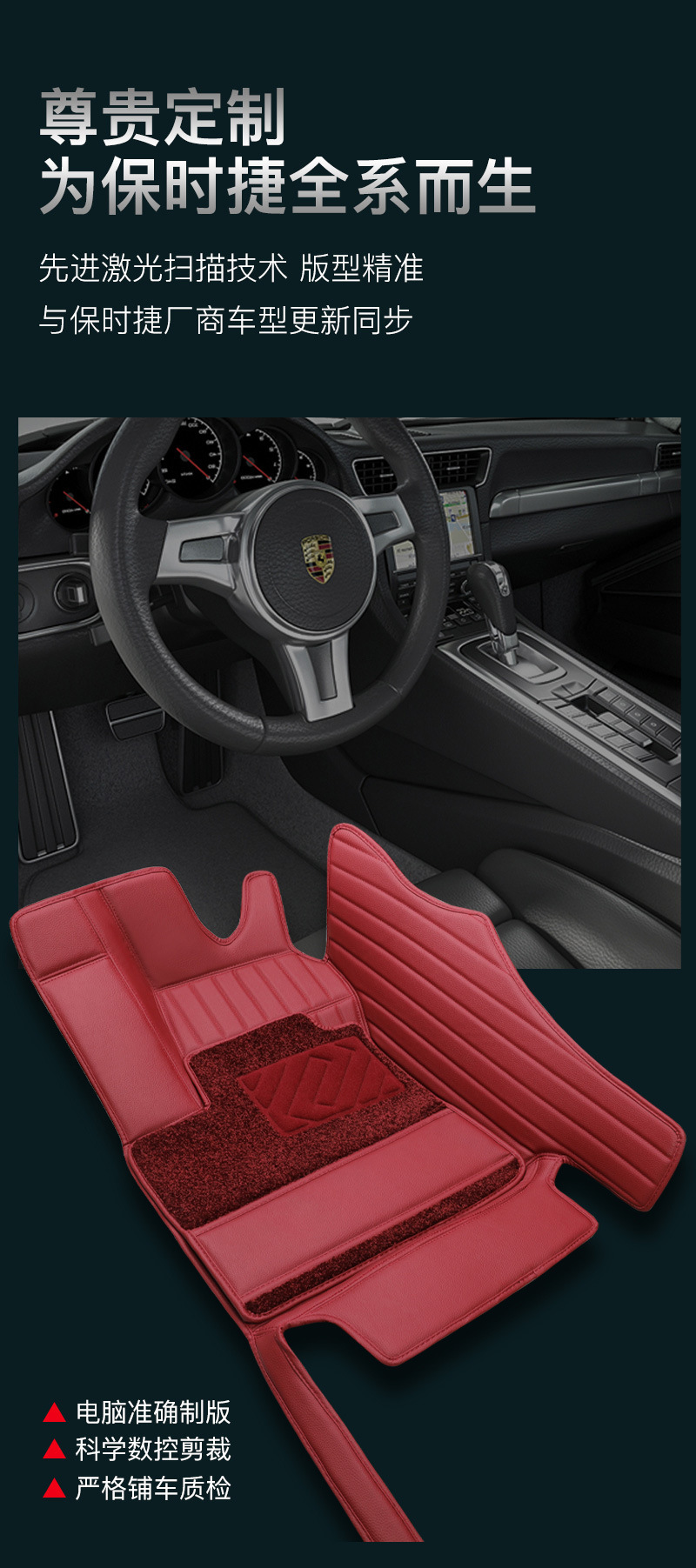 Car floor mats made of genuine leather, full coverage, universal car floor mats, custom-made for specific cars, starry sky carpet, Tesla car mats