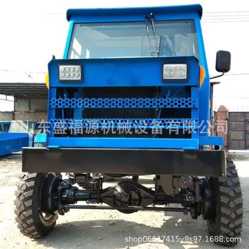 电启动柴油四轮车 工程四不像运输车 全时四驱装载车农用四轮车