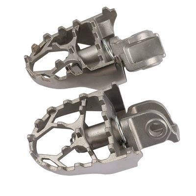 Modified aluminum alloy pedal crank for KTM 790 890 Adventure motorcycle (Motorcycle pedals) - silver
