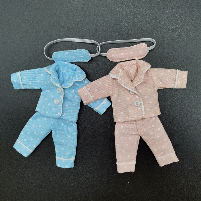 Ob11 Baby Clothes Pajamas Ymy Casual 12-Point Bjd Doll Clothes Gsc Intimates Set Cotton Doll Clothes Accessories