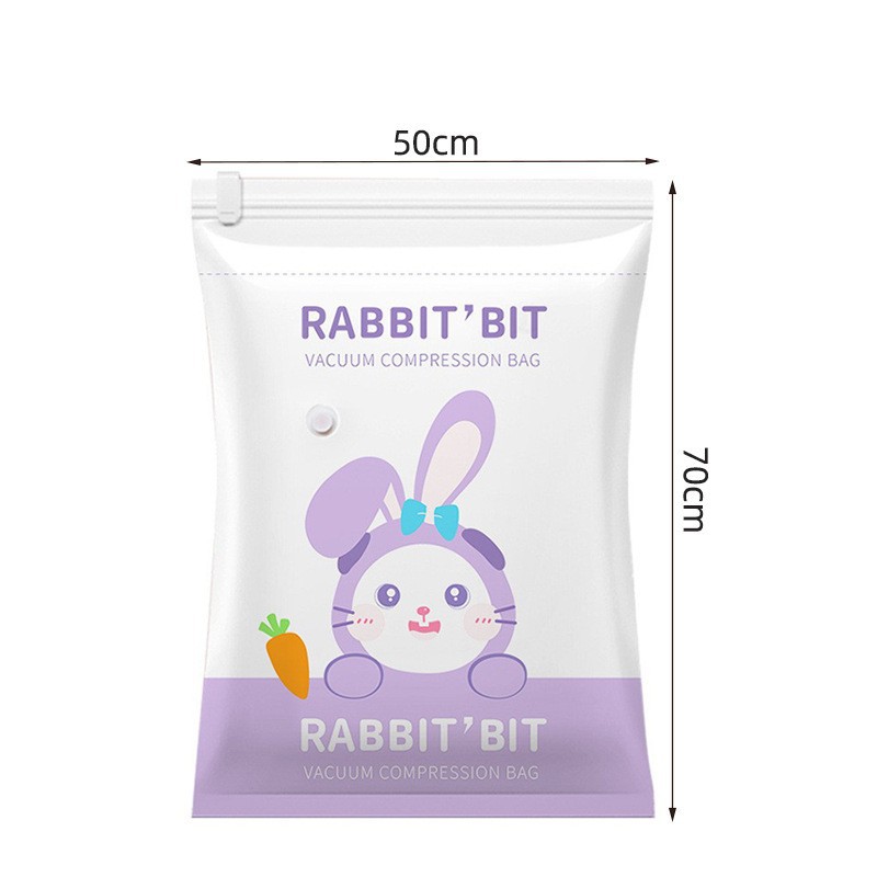 보라색 토끼 M사이즈[50*70CM]