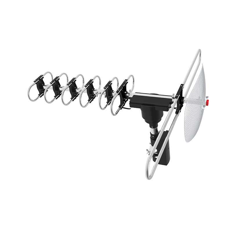 Antena de TV digital de aluminio ZY-14E86 – HD, para exteriores, onda terrestre image 5