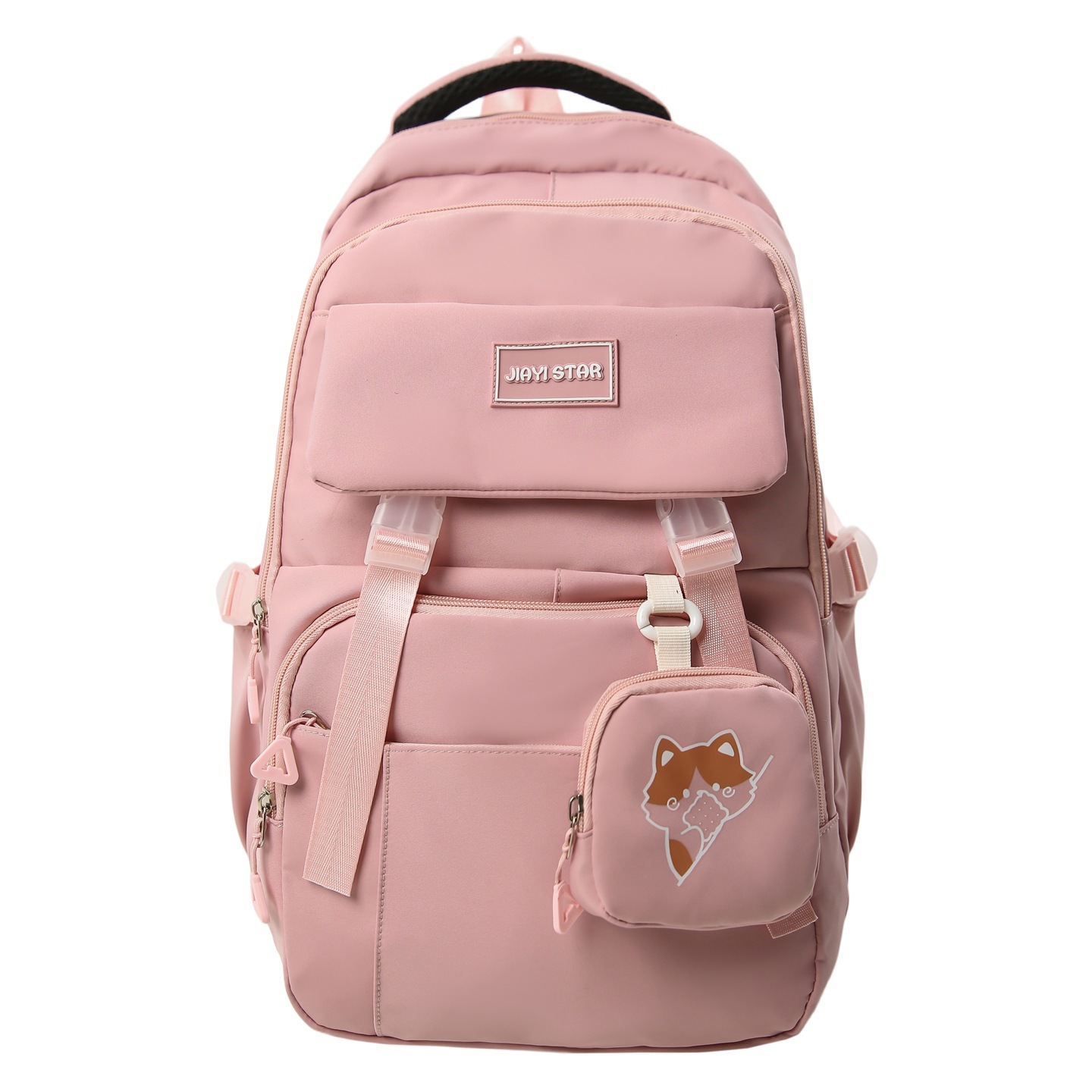 Mochila de estudiantes de secundaria de gran capacidad JIAYISTAR Jiayi nueva mochila de moda ligera y de alto valor en venta