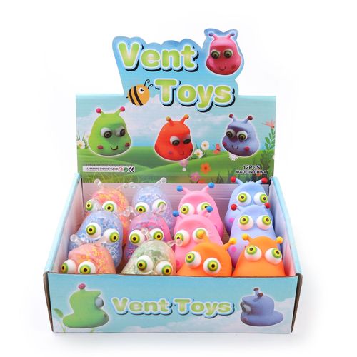 热卖闪光发泄瞪眼虫爆眼虫捏捏乐挤眼公仔趣玩爆眼发泄挤压玩具
