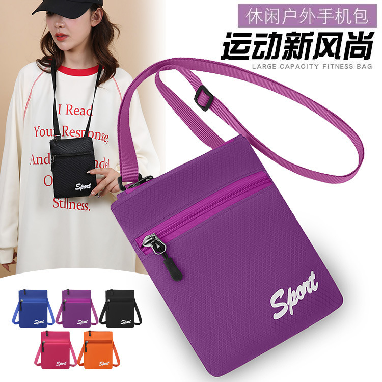 New Casual Fashion Crossbody Bag Multi-Layer Shoulder Bag Women's Portable Hot-Selling Women's Bag Versatile Phone Coin Purse Trendy