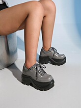 U 36287 Punk Platform Lace-Up Shoes �羳����ѷ����ͨŷ��