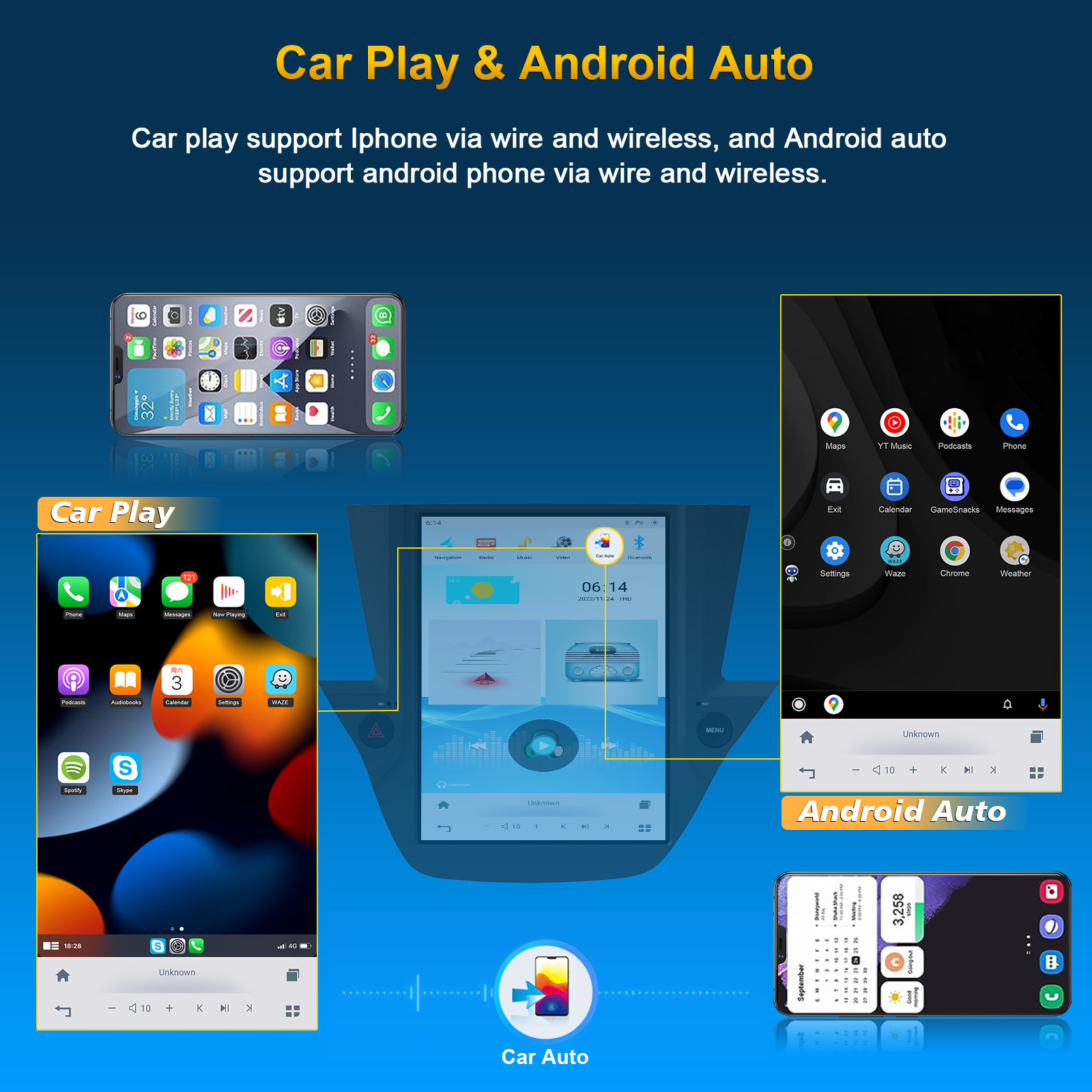 Smart Navigation Android Screen for Buick Verano 2015-