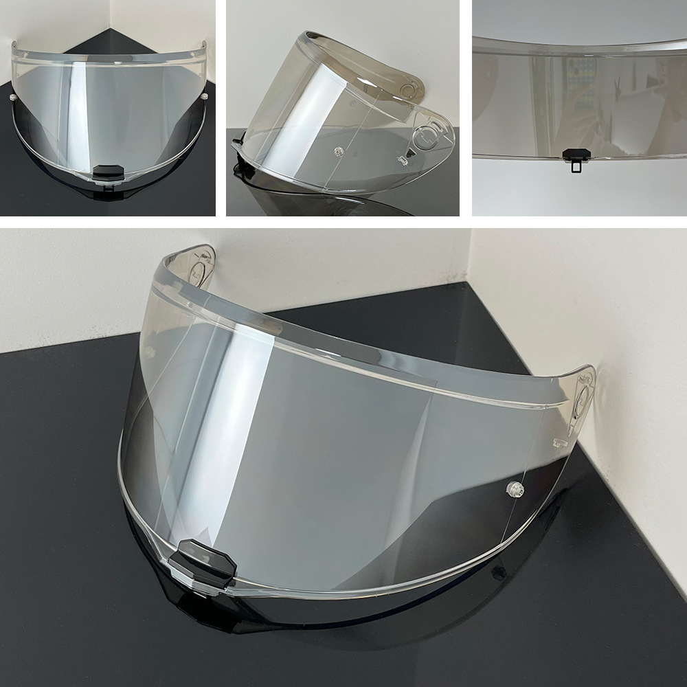 Ff811 Helmet Lens Adapted to Vector Ii, Citation Ii Full-Face Helmet Sunscreen Mirror Electroplating Multi-Color