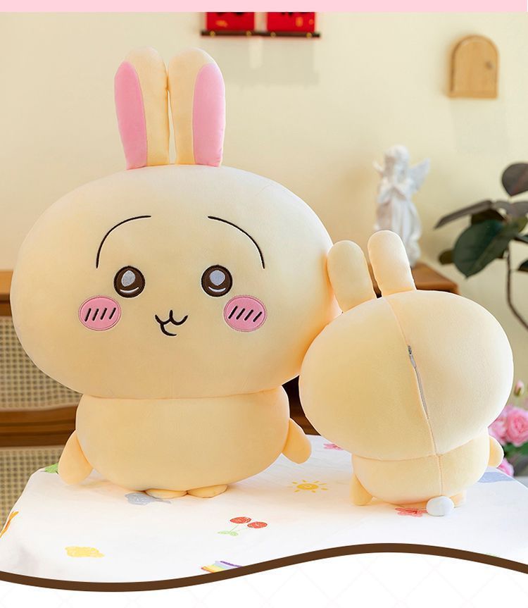Usachi Doll Xiaobajiyikawa Comfort Sleeping Bear Doll Pillow Plush Toy Cross-Border Foreign Trade Wholesale