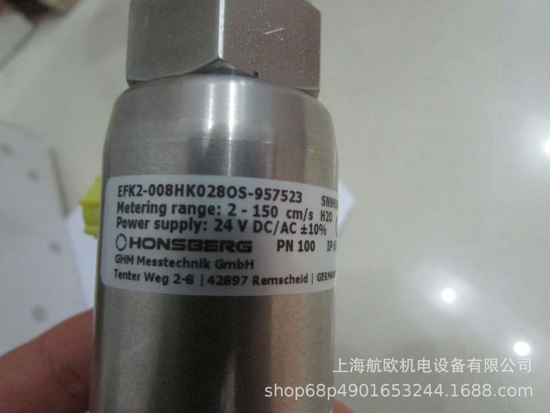 HONSBERG流量开关EFK2-008H028OS，SK-040GR076，RT-025AK016E