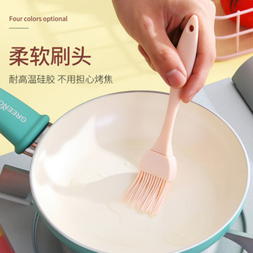 Manufacturer wholesale pancake barbecue tools silicone brush kitchen sauce baking cake BBQ oil brush