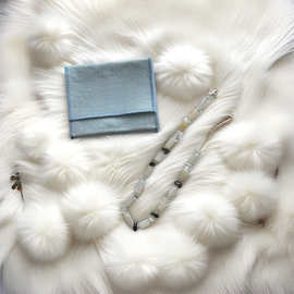 定制棉麻束口袋珠宝首饰袋棉麻折叠袋饰品收纳袋翻盖袋。