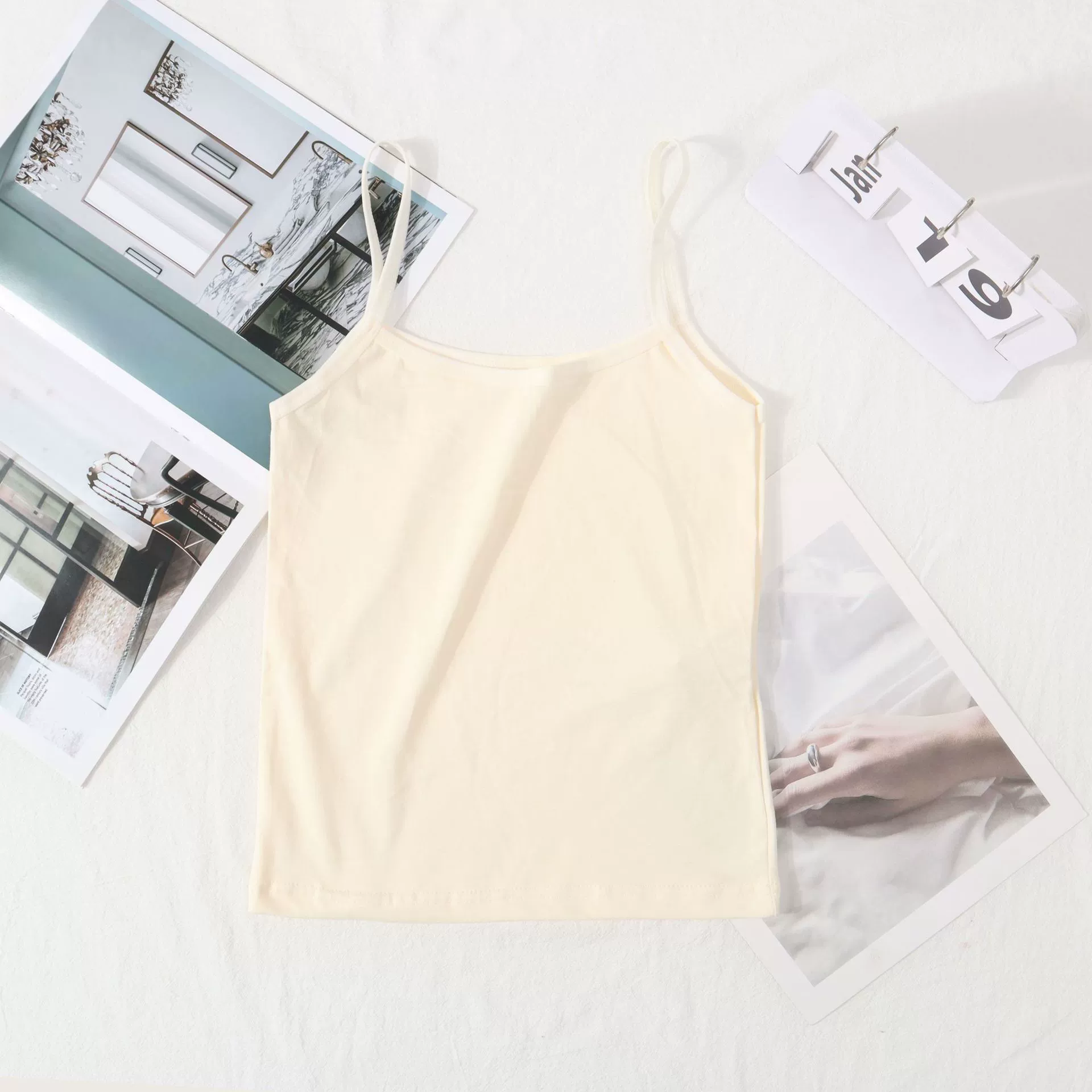 Vest, wireless bra, protective underware for elementary school students, shockproof bra top