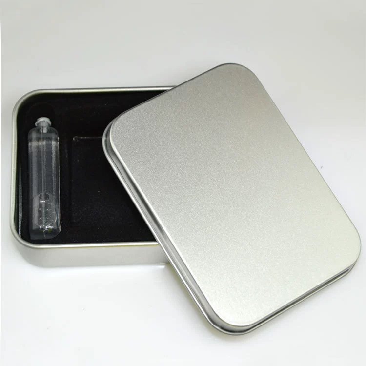 Пустая маленькая железная коробка с маленькой бутылкой масла 4ML керосиновая зажигалка специальная подарочная коробка для рекламы подарков без зажигалки