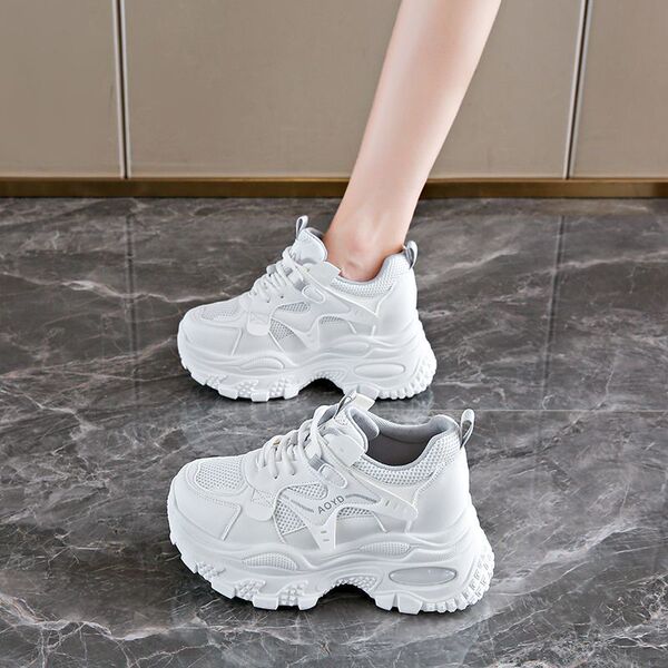 Autumn casual breathable soft heel