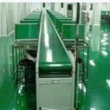 生产直条纹PVC输送带 防滑花纹输送带 电子包装传送带厂家