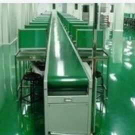 生产直条纹PVC输送带 防滑花纹输送带 电子包装传送带厂家