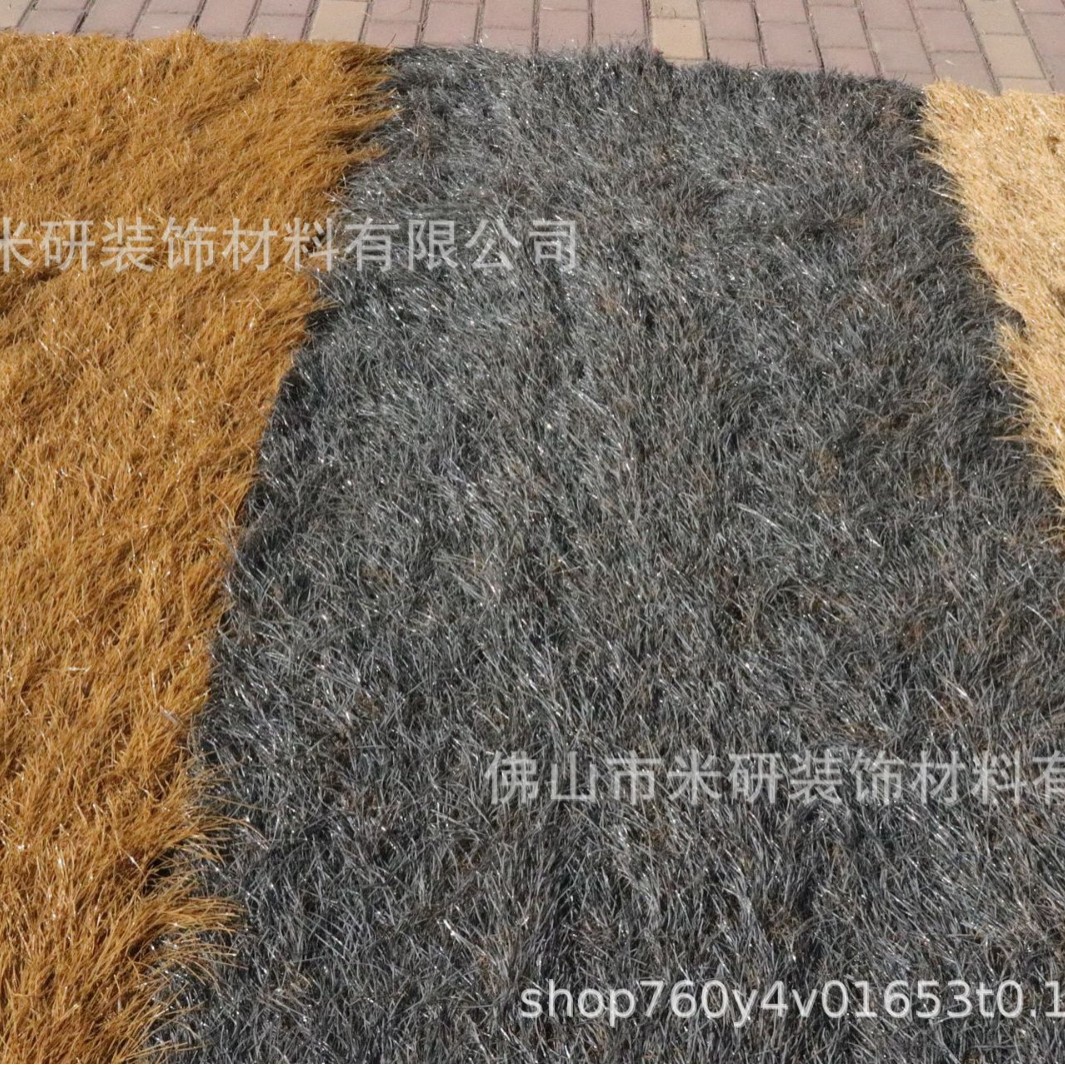 屋根装飾用カーペット型人工茅葺き、偽茅葺き、人工藁、プラスチック茅葺き、公園の涼亭に使用可能、防水