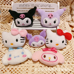 Cartoon plush doll Sanrio Melody KT Kuromi gloves socks shoes clothing headwear accessories